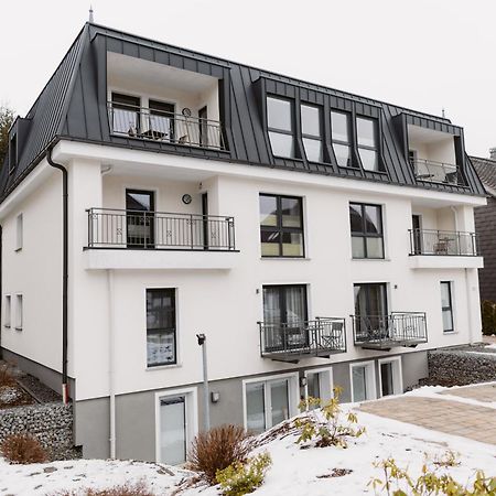 Charmante Ferienwohnung Mit Sauna Und Terrasse Winterberg Dış mekan fotoğraf
