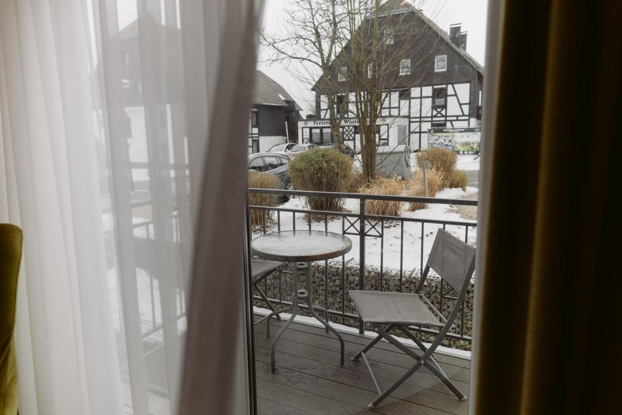 Charmante Ferienwohnung Mit Sauna Und Terrasse Winterberg Dış mekan fotoğraf